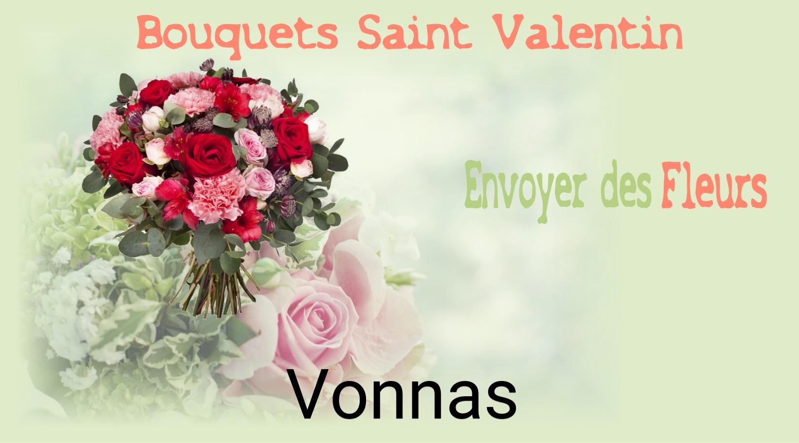 Roses de Saint-Valentin livrées à Vonnas